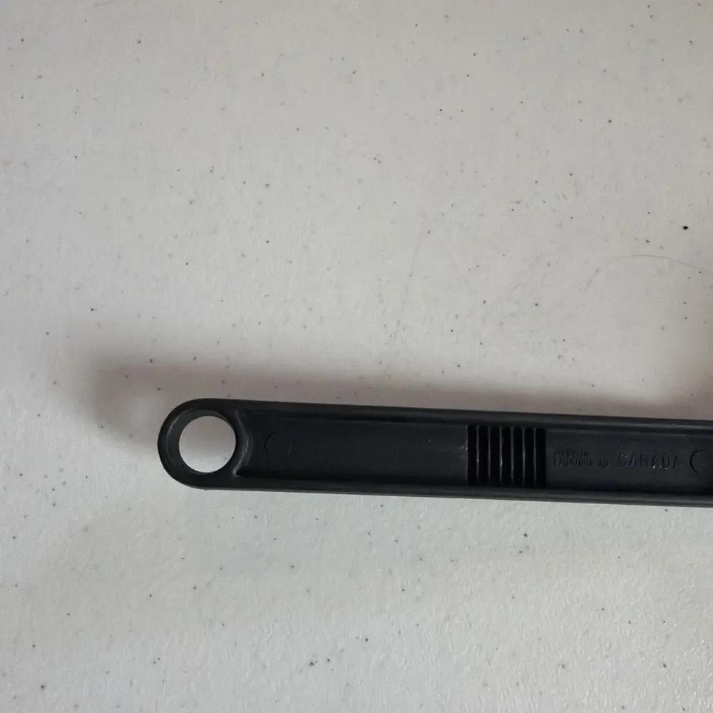 T-fal Black Nylon Spatula Circle Holes Lightweight Plastic Flipper Utensil 2